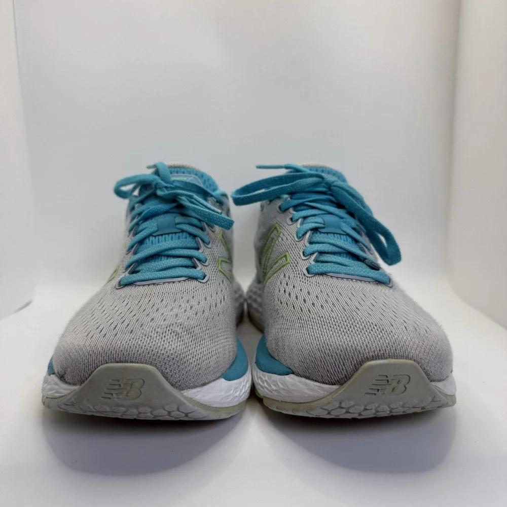 New Balance‎ Fresh Foam 880 V11 Women's Size 8.5 D Gray Blue Green Running Shoes